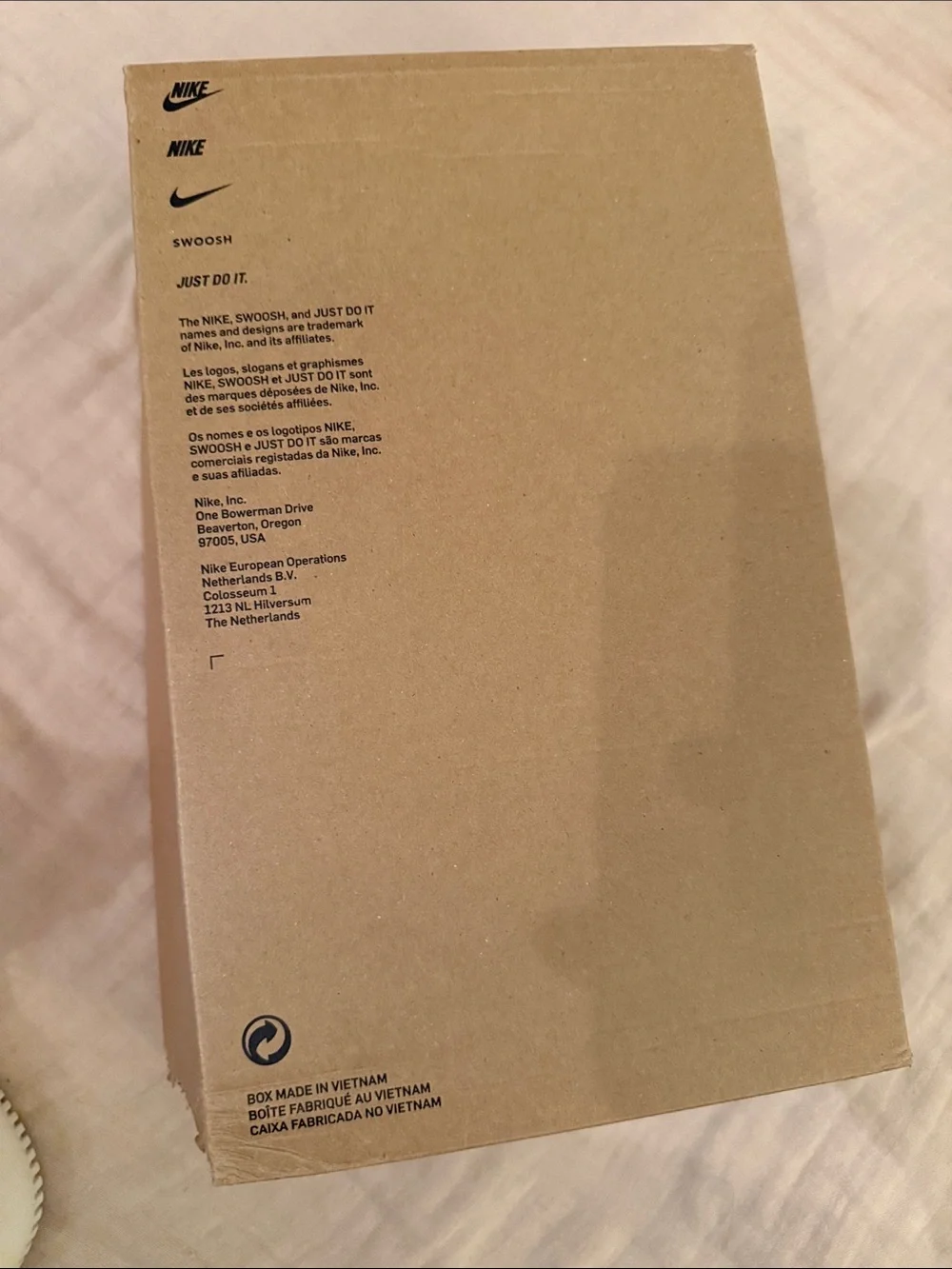 Nike White Calm Slide Sandals in Sail (White) - Picture 8 of 10